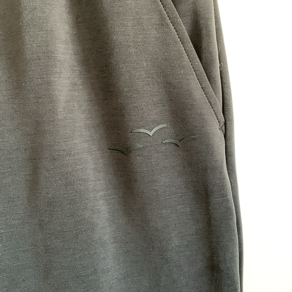 Lazypants PREMIUM LUXE SUEDED DOUBLE KNIT JOGGER IN CHARCOAL size M - Picture 4 of 4
